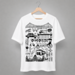 kolkata the city of joy : bengali printed tee