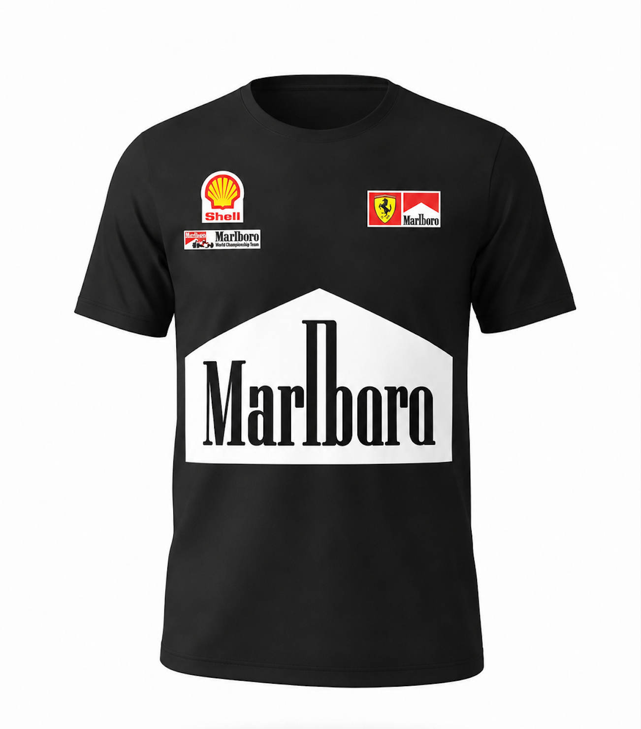 marlboro racing heritage graphic tee marlboro racing heritage graphic tee