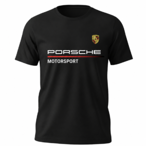 Home porsche motorsport black premium tee