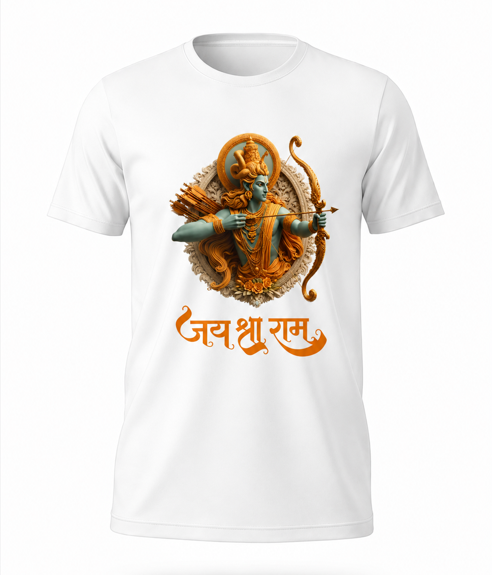 jai shri ram divine warrior premium printed t shirt jai shri ram divine warrior premium printed t shirt