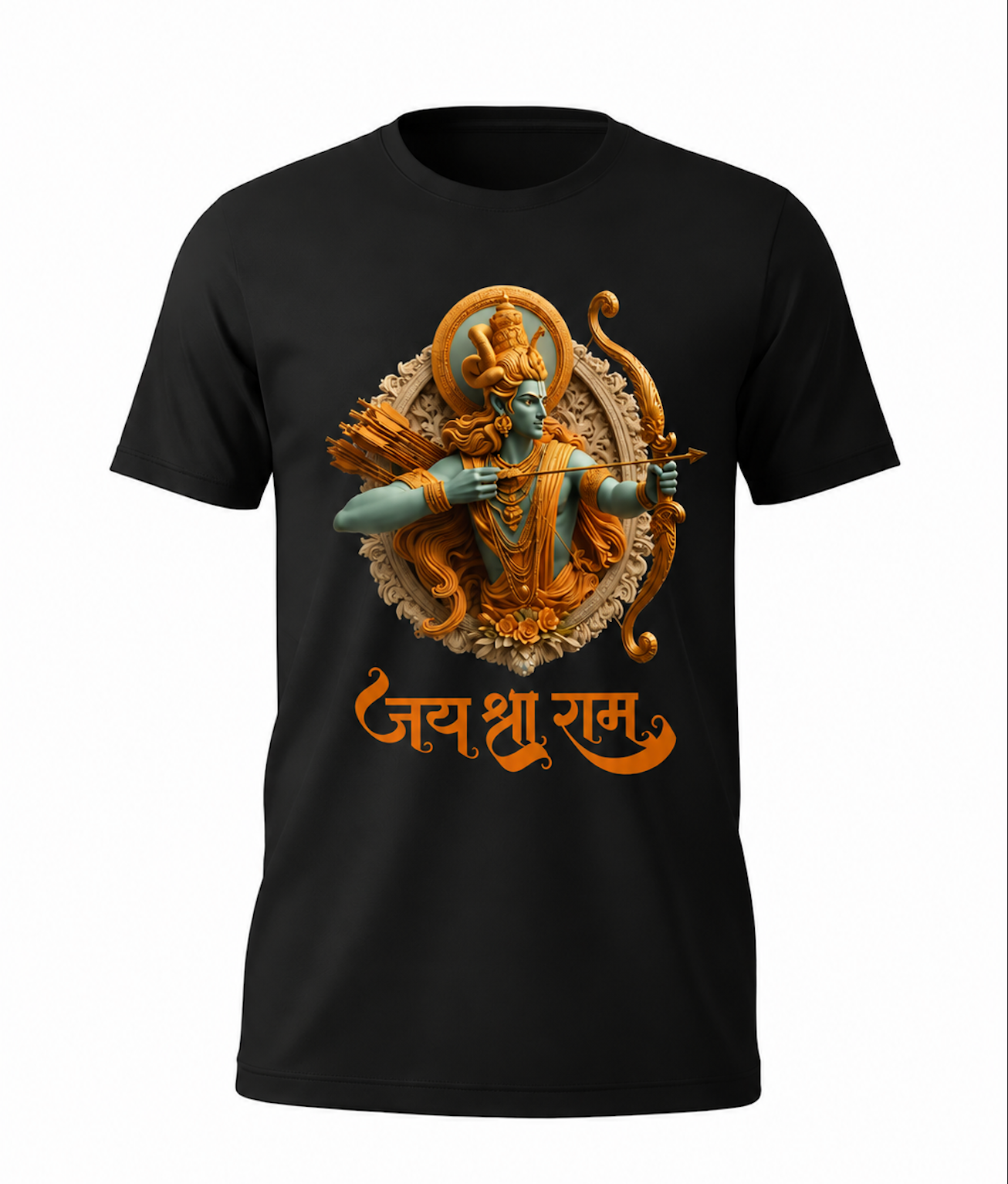 jai shri ram divine warrior premium printed t shirt jai shri ram divine warrior premium printed t shirt