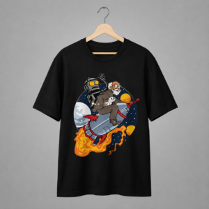 Home professor shonku – adventures beyond earth graphic t shirt