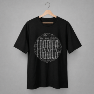 Home fossils lyrics typography regular fit t shirt | bengali rock graphic tee | unisex cotton t shirt