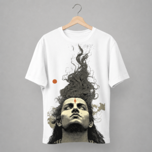 shiva ascension graphic t shirt | mahadev spiritual artwork | premium cotton